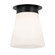 Albers One Light Flush Mount in Black (12|52585BK)