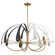 Petal Five Light Chandelier in Champagne Bronze (12|52573CPZ)