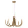 Odensa Eight Light Chandelier in Champagne Bronze (12|52550CPZ)