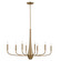 Deela Eight Light Chandelier in Champagne Bronze (12|52528CPZ)