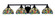 Paramount Four Light Bath Bar in Matte Black (200|3424-MB-9905)