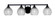 Paramount Four Light Bath Bar in Matte Black (200|3424-MB-5110)