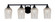Paramount Four Light Bath Bar in Matte Black (200|3424-MB-4253)