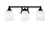 Paramount Three Light Bath Bar in Matte Black (200|3423-MB-615)