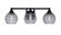 Paramount Three Light Bath Bar in Matte Black (200|3423-MB-5112)