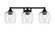 Paramount Three Light Bath Bar in Matte Black (200|3423-MB-4812)