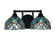 Paramount Two Light Bath Bar in Matte Black (200|3422-MB-9925)