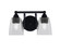 Paramount Two Light Bath Bar in Matte Black (200|3422-MB-461)