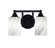Paramount Two Light Bath Bar in Matte Black (200|3422-MB-3009)