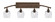 Bow Four Light Bath Bar in Bronze (200|174-BRZ-4812)