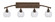 Bow Four Light Bath Bar in Bronze (200|174-BRZ-4102)