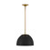 Robbie One Light Pendant in Midnight Black (454|TP1181MBKBBS)