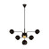 Chaumont Eight Light Chandelier in Aged Iron (454|LXC1018AI)