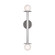 Nodes Two Light Wall Sconce in Polished Nickel (454|KWL1012PN)