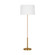 Monroe One Light Floor Lamp in Burnished Brass (454|KST1051BBSBLH1)