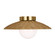 Mari One Light Flush Mount in Burnished Brass (454|KSF1091BBS)