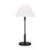 Porteau One Light Table Lamp in Midnight Black (454|DJT1011MBK1)
