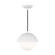 Hyde One Light Pendant in Matte White (454|DJP1021MWT)