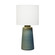 Vessel One Light Table Lamp in Blue Anglia Crackle (454|BT1071BAC1)