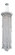 Trilliane Strands Six Light Pendant in Polished Stainless Steel (53|TR2413N-401R)