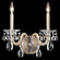 San Marco Two Light Chandelier in Antique Silver (53|S8602N-48R)