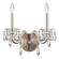 Napoli Two Light Wall Sconce in Antique Silver (53|S7602N-48R)