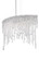 Chantant Six Light Pendant in Polished Stainless Steel (53|CH3612N-401O)