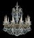 La Scala Ten Light Chandelier in Antique Silver (53|5074-48R)
