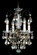 New Orleans Four Light Chandelier in Heirloom Gold (53|3648-22R)