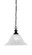 Chain One Light Pendant in Matte Black (200|96-MB-5831)