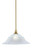 Stem One Light Pendant in New Age Brass (200|76-NAB-53815)