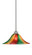 Stem One Light Pendant in Brushed Nickel (200|72-BN-767)