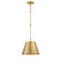 Alden One Light Pendant in Warm Brass (51|7-232-1-322)