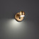 Duplex LED Bed Task Light in Aged Brass (34|BL-67305-AB)