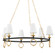 Haverford Six Light Chandelier in Aged Brass (428|H757806-AGB/TBK)