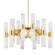 Stowe 24 Light Chandelier in Aged Brass (70|8938-AGB)