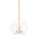 Edmonton Three Light Lantern in Aged Brass (70|8115-AGB)