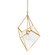 Brookfield One Light Lantern in Vintage Gold Leaf (70|2523-VGL)