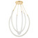 Celeste LED Chandelier in Vintage Brass (68|355-48-VB)