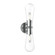 Marcel Two Light Wall Sconce in Chrome (452|WV464002CH)
