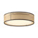 Lyla LED Flush Mount in Rattan (452|FM479020RB)