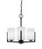 Atlas Three Light Chandelier in Matte Black (200|4503-MB-310)