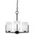 Atlas Three Light Chandelier in Matte Black (200|4503-MB-3001)