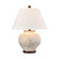 Erin One Light Table Lamp in White (45|H0019-11087-LED)