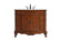 Danville Single Bathroom Vanity in Teak (173|VF10142TK-VW)