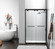 Warren Shower Door in Clear (173|SD303-4876MBK)