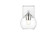 Foster One Light Bath Sconce in Chrome (173|LD7308W6CH)