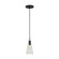 Selina LED Pendant in Nightshade Black (182|SLPD281CB-L)