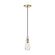 Lustra One Light Pendant in Natural Brass (182|SLPD280CNB)