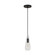 Lustra One Light Pendant in Nightshade Black (182|SLPD280CB)